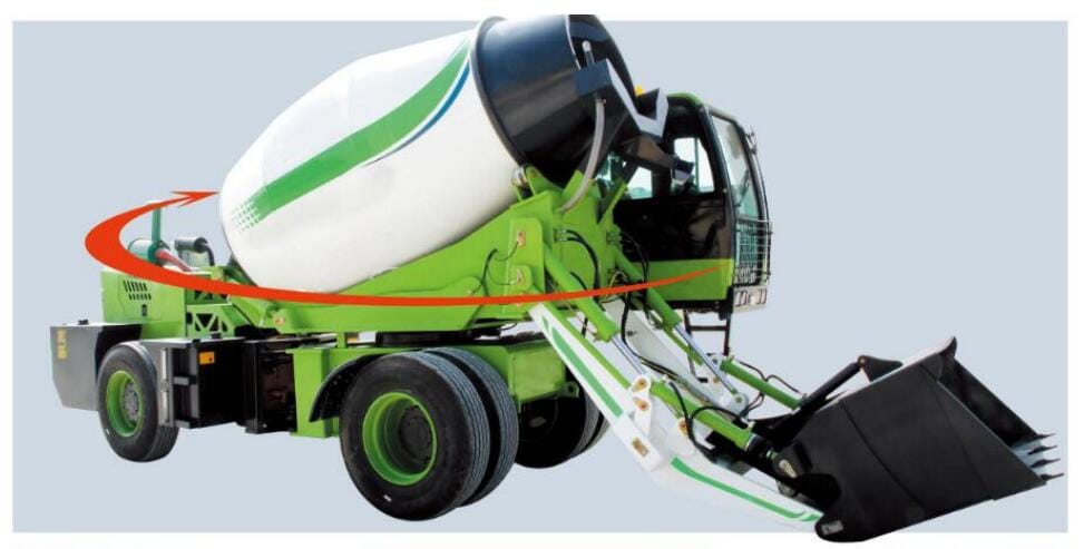 Self-Loading Concrete Mixer Truck Operation & Fluid Diagnostics Guide
